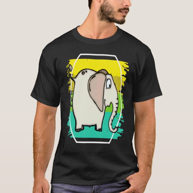 Camiseta elefante pequeno (Frente)