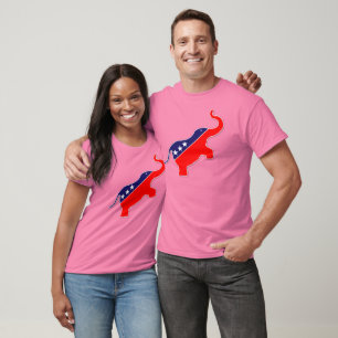 Camiseta Elefante político novo