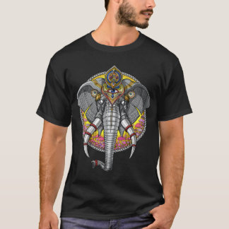 Camiseta Elefante Psicanédico Ganesha