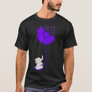 Camiseta Elefante Que Eu Vou Lembrar Para Você Girassol Rox