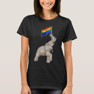 Camiseta Elefante Rainbow