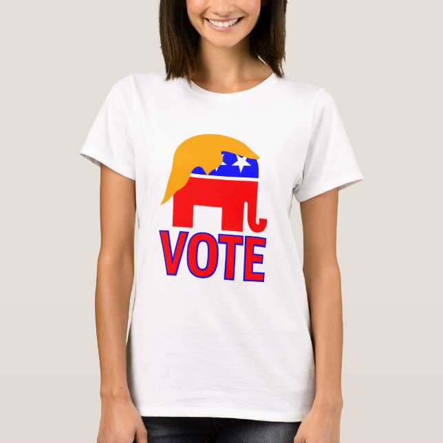 Camiseta elefante republicano de 2020 (Frente)