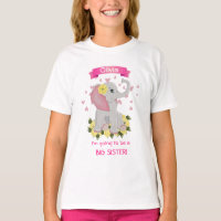 Elefante rosa e cinza engraçado
