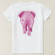 Camiseta Elefante Rosa SWAK (Verso do Design)