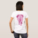 Camiseta Elefante Rosa SWAK (Parte Traseira Completa)