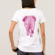 Camiseta Elefante Rosa SWAK (Verso)