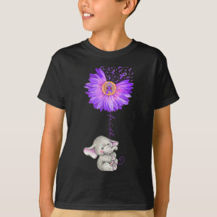 Camiseta Elefante Segura Fibromialgia Sunflower Awaren