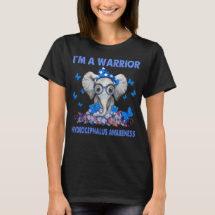 Camiseta Elefante, sou um guerreiro HIDROCEPHALUS SENSIBILI