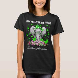 Camiseta Elefante Sua Luta É Minha Luta Contra A Scoliose S