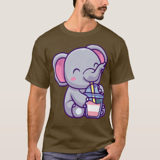 Camiseta elefante transgênero elefante chá transgênero elíp