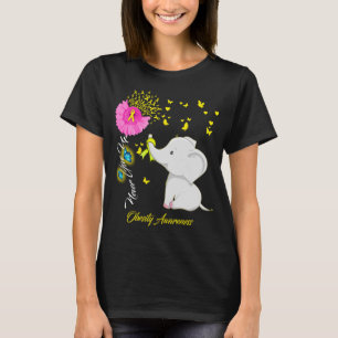 Camiseta Elefante Visto enquanto para a consciência da obes