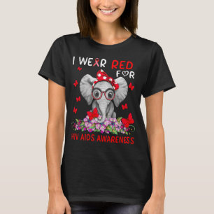 Camiseta Elefante, Visto vermelho para a conscientização so