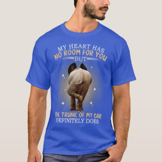 Camiseta Elefante Você Cheira A Drama E Um Pleas De Dor De