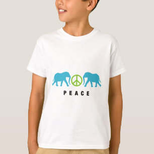 Camiseta Elefantes com paz