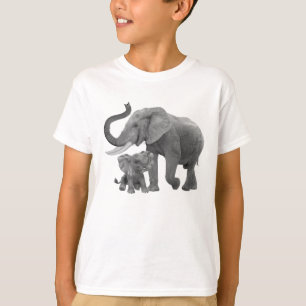CAMISETA ELEFANTES DA FLORESTA TROPICAL