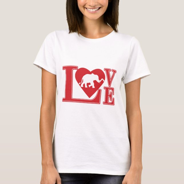 Camiseta Elefantes do Amor (Frente)