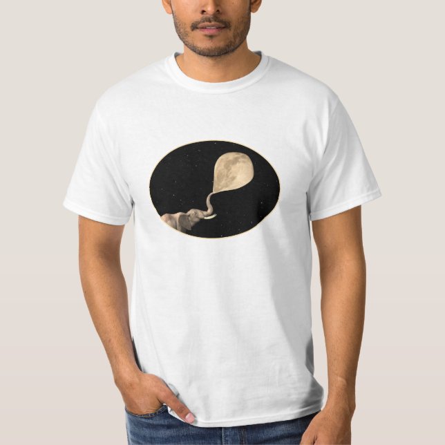 Camiseta Elefantes Fazem Lua Completa (Frente)