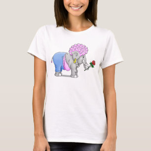 Camiseta Elefantes Românticos Dia dos Namorados