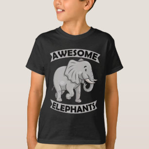 Camiseta Elefantes Zoológico Circo Diversão Elefante Conser
