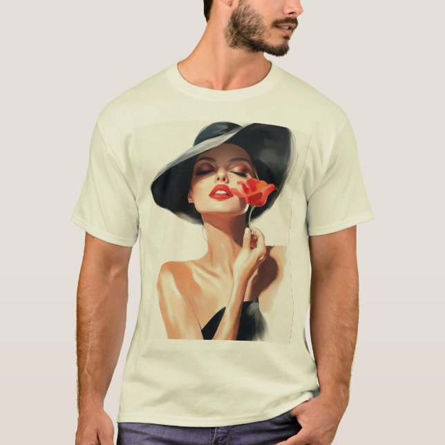 Camiseta elegance, woman (Frente)