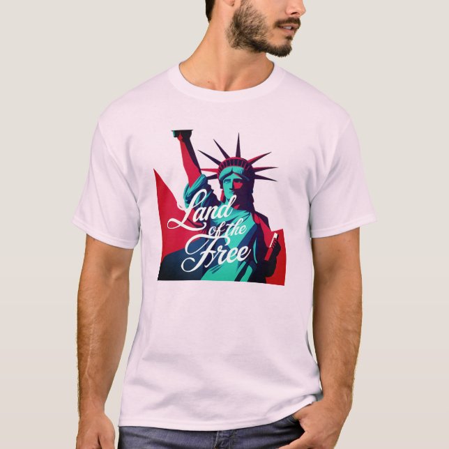 Camiseta Elegância da Liberdade (Frente)