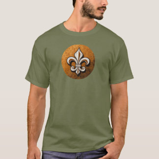 Camiseta Elegância de Louisiana Fleur-de-lis