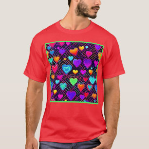 Camiseta Elegância dos Corações Chicos: Romance Redefinido