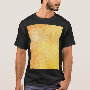 Camiseta Elegância Dourada: Fundo Luxuoso Abstrato