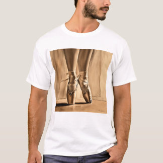 Camiseta Elegância em movimento: desenho do Calçado do Balé