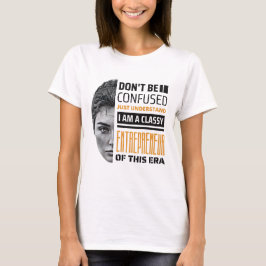 Camiseta Elegância empoderada - Hino Empreendedor feminino