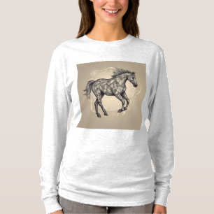 Camiseta Elegância Geométrica Equina