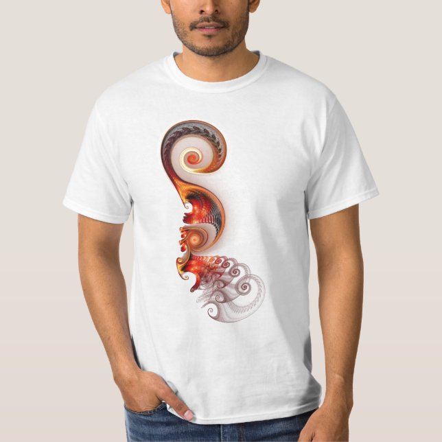 Camiseta Elegância macia (Frente)