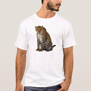 Camiseta Elegância na Natureza: Graciosa T-Shirt Leopardo