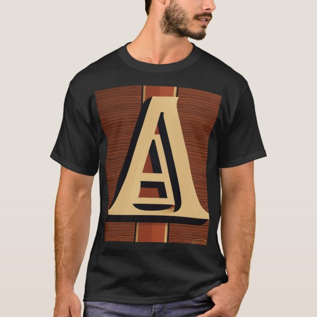 Camiseta Elegância na Simplicidade - O Poder do "A" (Frente)