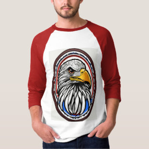 Camiseta "Elegância Oval: Tee Impressão Gráfico"