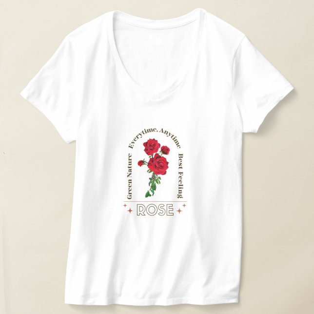 Camiseta Elegância rosa (Postura )