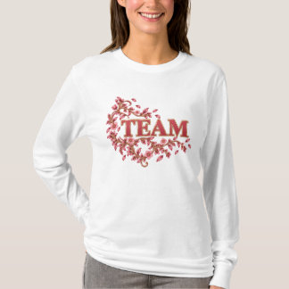 Camiseta Elegant Floral TEAM Long Sleeve Shirt for Women