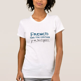 Camiseta Elegant French language | culture design