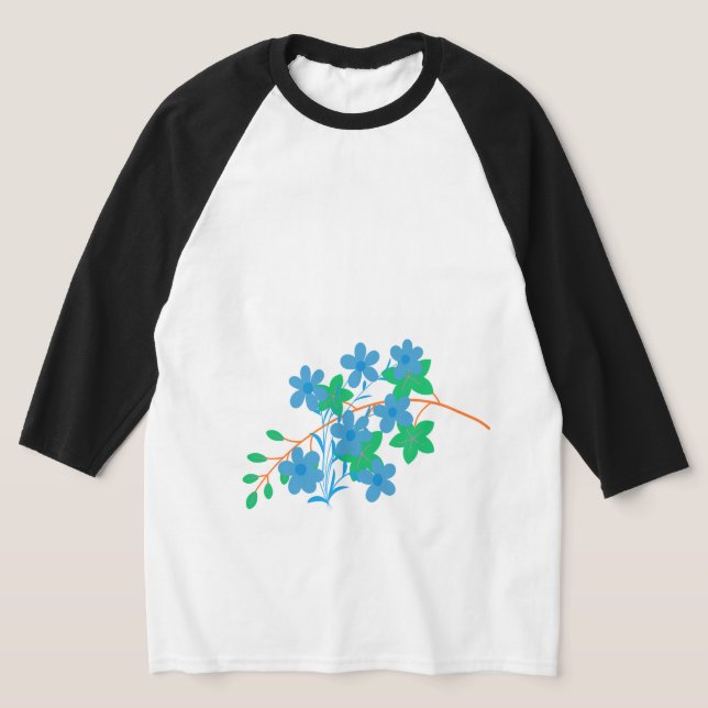 Camiseta Elegant Long Leaf Line Art | Minimal Botanical  (Postura )