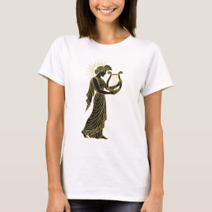 Camiseta Elegante Art Deco Panther - Poder e Graça
