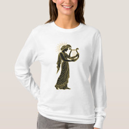 Camiseta Elegante Art Deco Panther - Poder e Graça