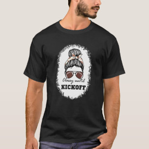 Camiseta Elegante Até o Início do Jogo de Futebol Americano