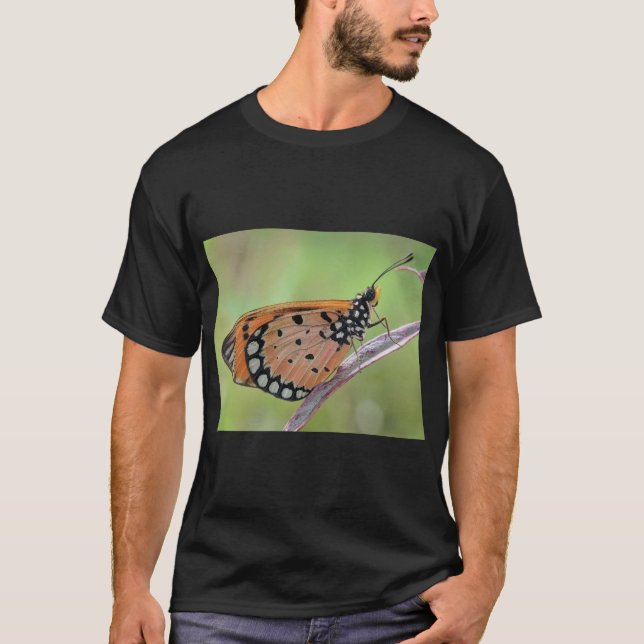 Camiseta Elegante Beleza Borboleta (Frente)