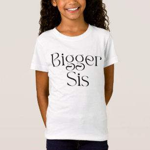 Camiseta Elegante Bigger Sis Tee