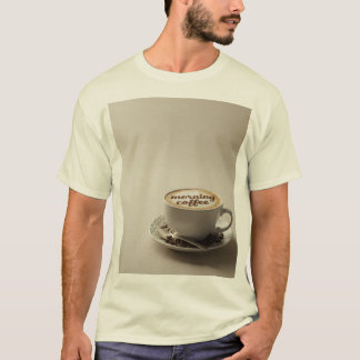 Camiseta (Elegante) : Caneca «Café da Manhã» Latte Art – De
