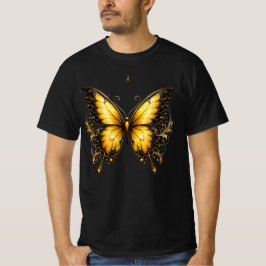 Camiseta Elegante de Borboleta