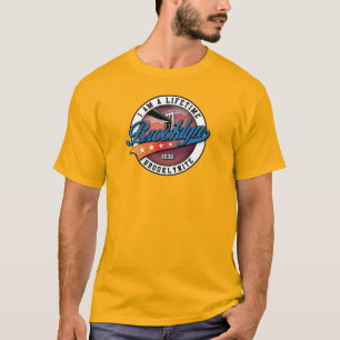 Camiseta Elegante Design de Logo Minimalista Brooklyn Doura
