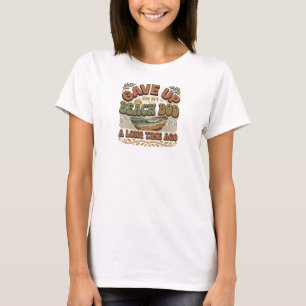 Camiseta Elegante DESISTIU DO CORPO DE PRAIA HÁ MUITO TEMPO