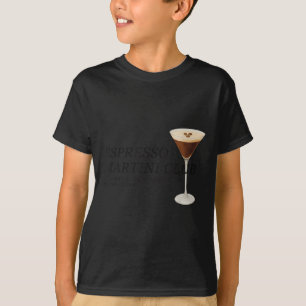 Camiseta Elegante Espresso Martini Citação Encantada