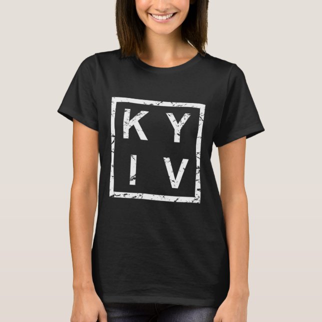 Camiseta Elegante Kiev Quieve  (Frente)